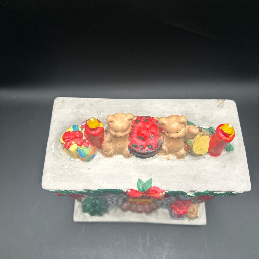 Vintage Christmas Gift Collection Porcelain Candle Holder - Picture 8 of 9